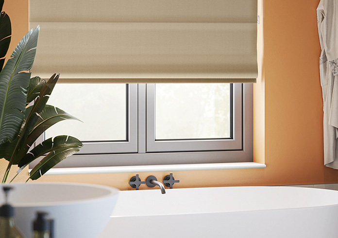 Lyra, Pareo Cream - Twist&Fit Roman Blind - Image 5